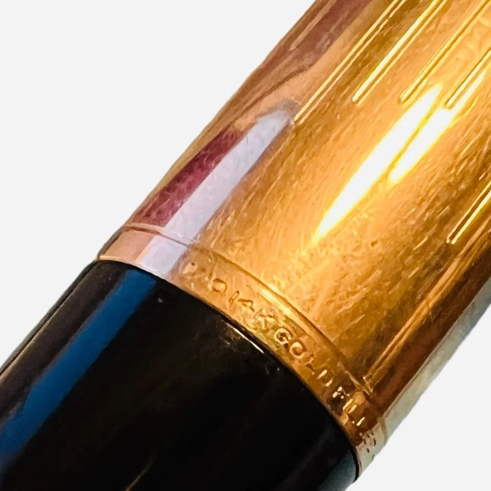 Vintage Sheaffer Fountain Pen, Ballpoint Pen & Pencil 14kt Gold Filled Set